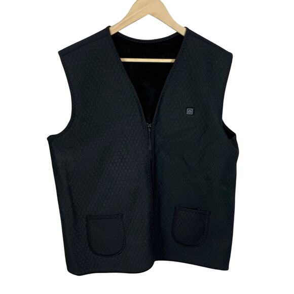 NWOT Men's Heated Vest Black XXL - Picture 1 of 5
